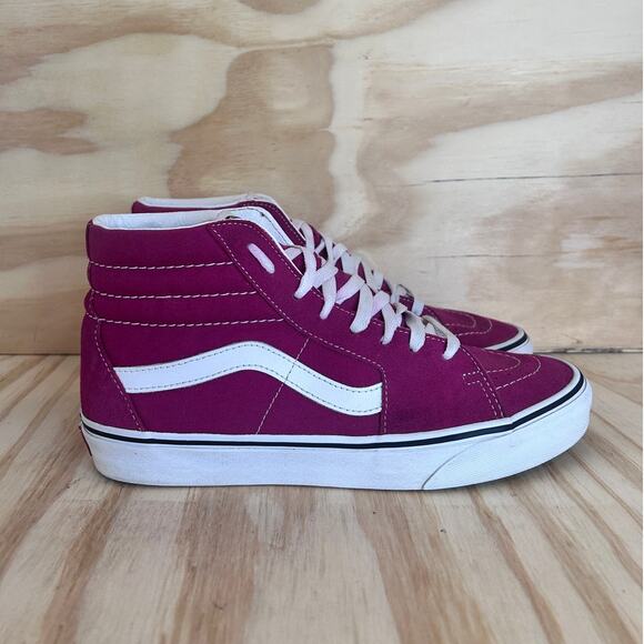 Vans Off The Wall - SK8-HI Tapared - Sneakers - Purple - Women's - 10.5 - Picture 1 of 9